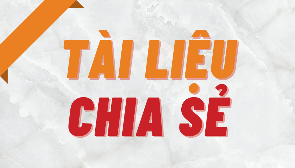 Tài liệu chia sẻ